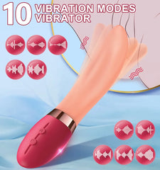 Tongue Vibrator - 10 Modes - Rechargable