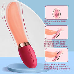 Tongue Vibrator - 10 Modes - Rechargable